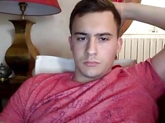 French Gorgeous Boy,Big Bubble Smooth Ass,Big Cock On Cam
