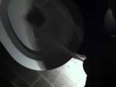 twink pissing in the toilet