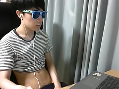 Korea blue glasses Boy