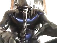 Anal Play in Latex