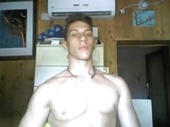 Italian Handsome Fitness Boy,Big Thick Cock On Cam