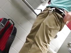 Hot Guy Toilet Spycam