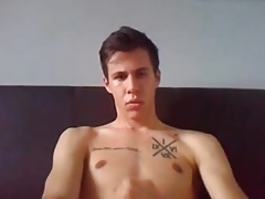 Nice Cock & Ass, Hungarian Cute Boy On Cam