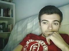 Luxembourg,Gorgeous Boy Jerking His Big Cock On Cam