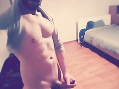 Guy with hot chest teasing